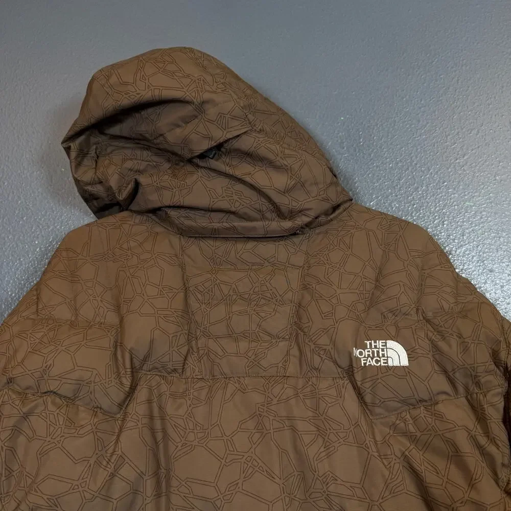 The North Face M men’s brown ski jacket RECCO PRODIGY 600 Goose down insulated
